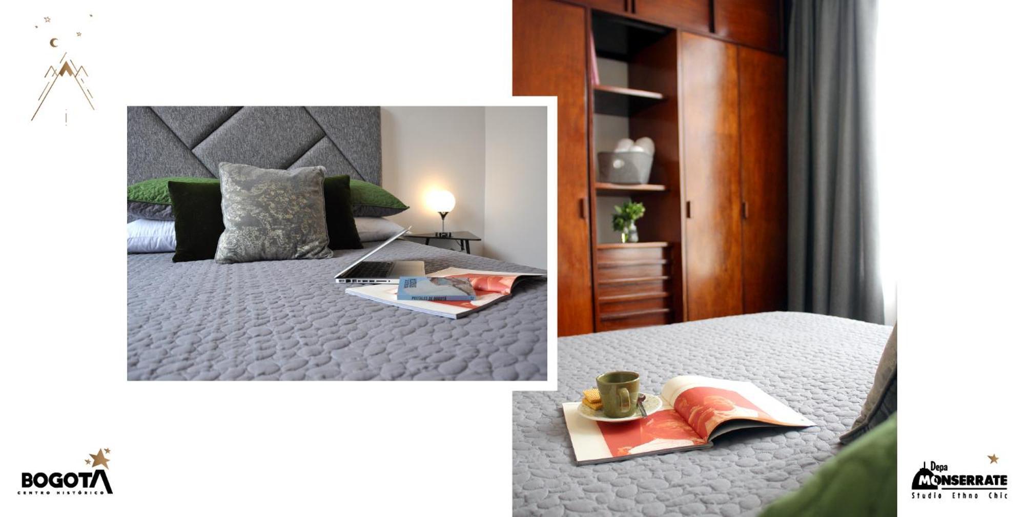 Depa Monserrate - Charming Historic Nest With Breathtaking Mountain Views - Apartaestudio Bogotá Exterior foto